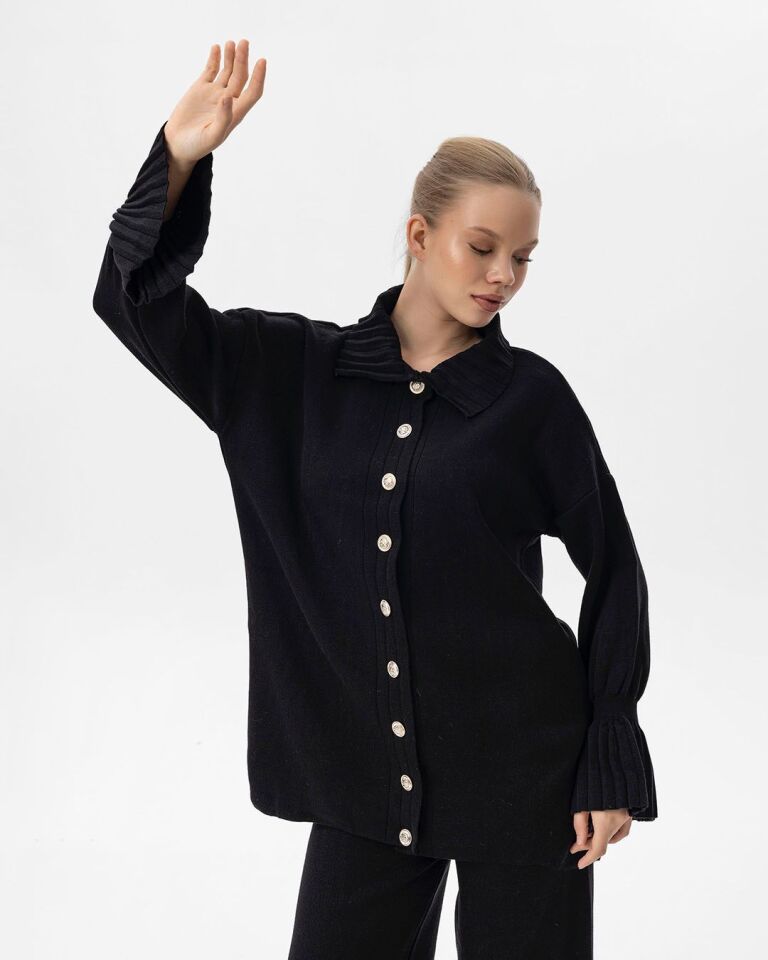 9 Düğmeli Pantolonlu Takım