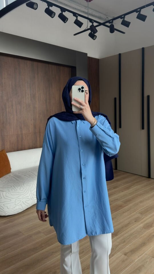 Alaçatı Çizgili Gömlek Siyah