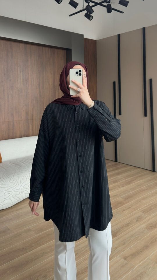 Alaçatı Çizgili Gömlek