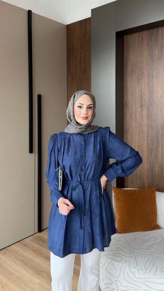 Nare Gömlek 2 - Lacivert