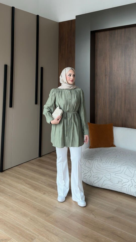 Nare Gömlek 2 - Haki