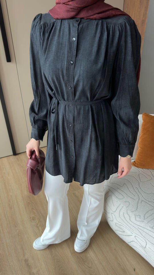 Nare Gömlek 2 - Siyah