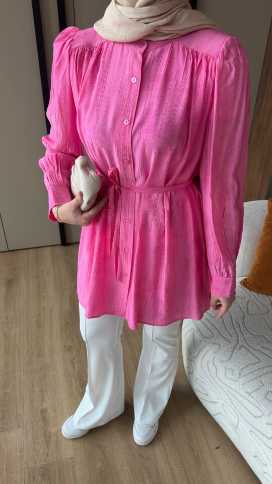 Nare Gömlek 2 - Pembe