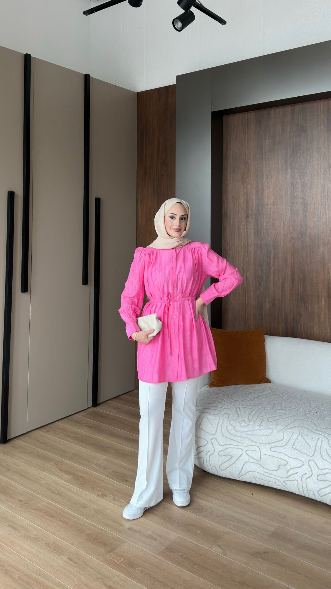 Nare Gömlek 2 - Pembe