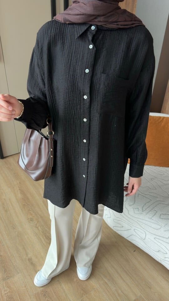 Elen Gömlek 2 - Siyah