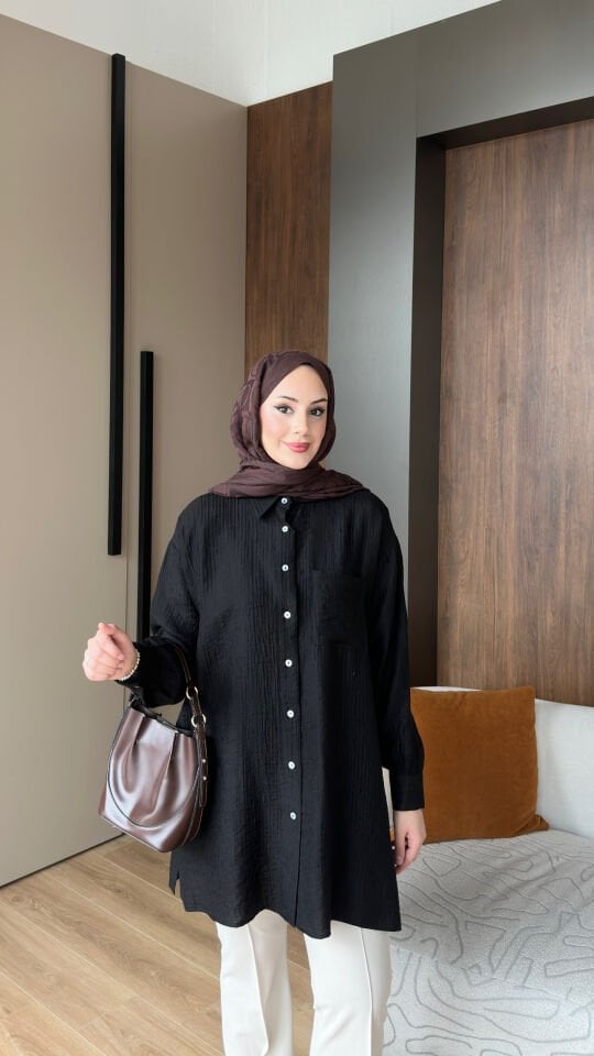 Elen Gömlek 2 - Siyah