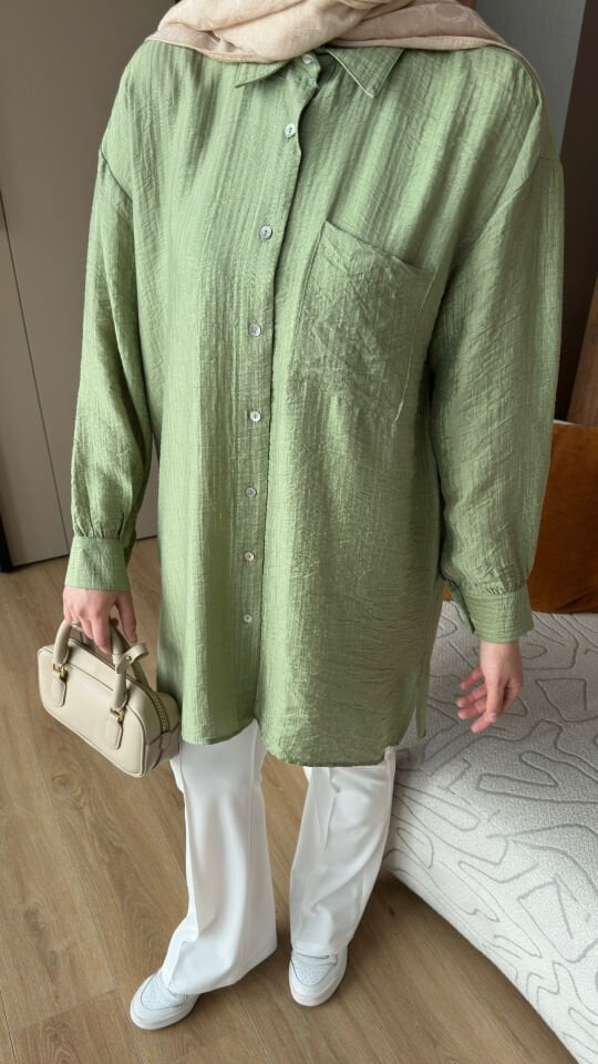 Elen Gömlek 2 - Yeşil