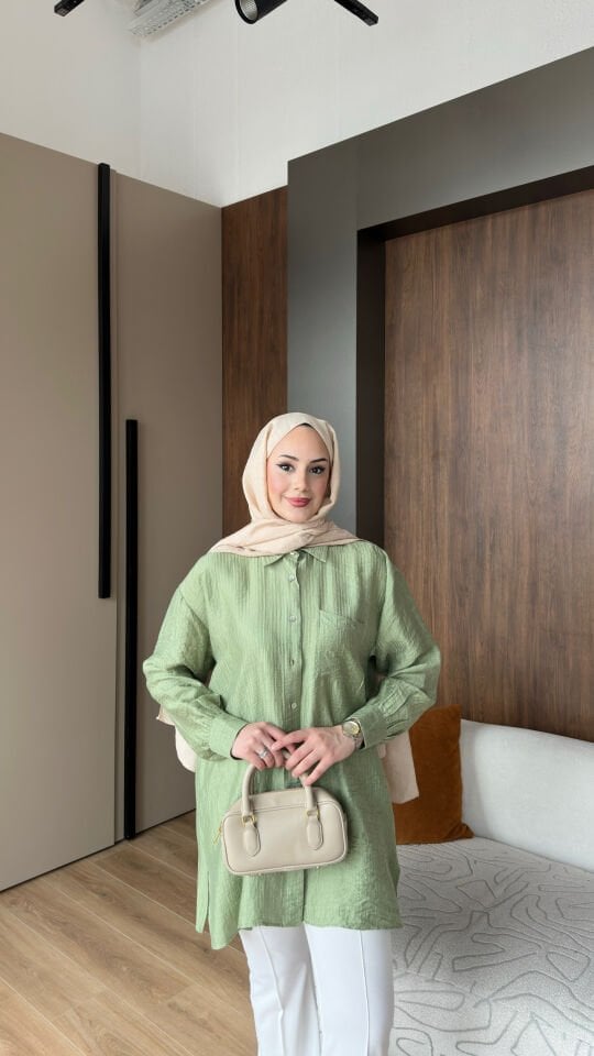 Elen Gömlek 2 - Yeşil